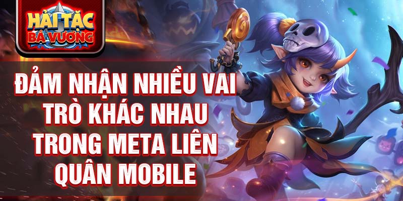 Đảm nhận nhiều vai trò khác nhau trong meta Liên Quân Mobile